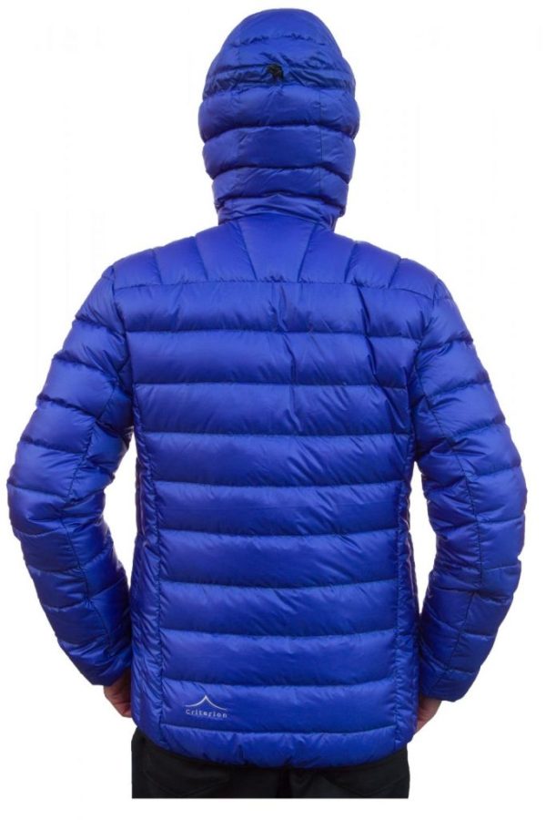 Pánská péřová bunda Criterion Activity Hydro Ultralight Jacket záda