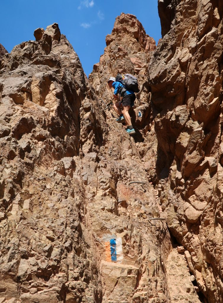 Technická pasáž na Israel National Trail