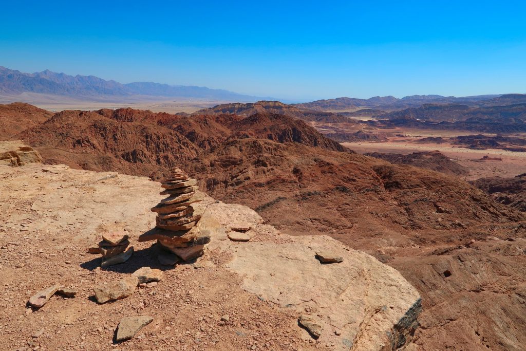 Rozhled z vrcholu Timna