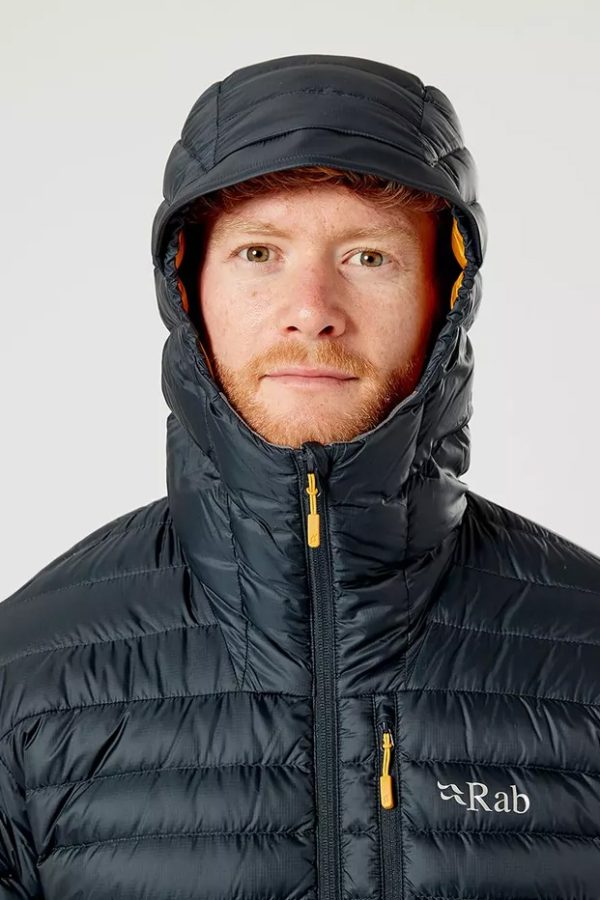 Rab_Microlight_Alpine_Jacket_Beluga_on_model_hood