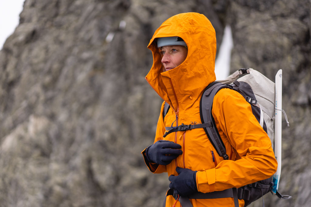 Rab wished firewall jacket orange