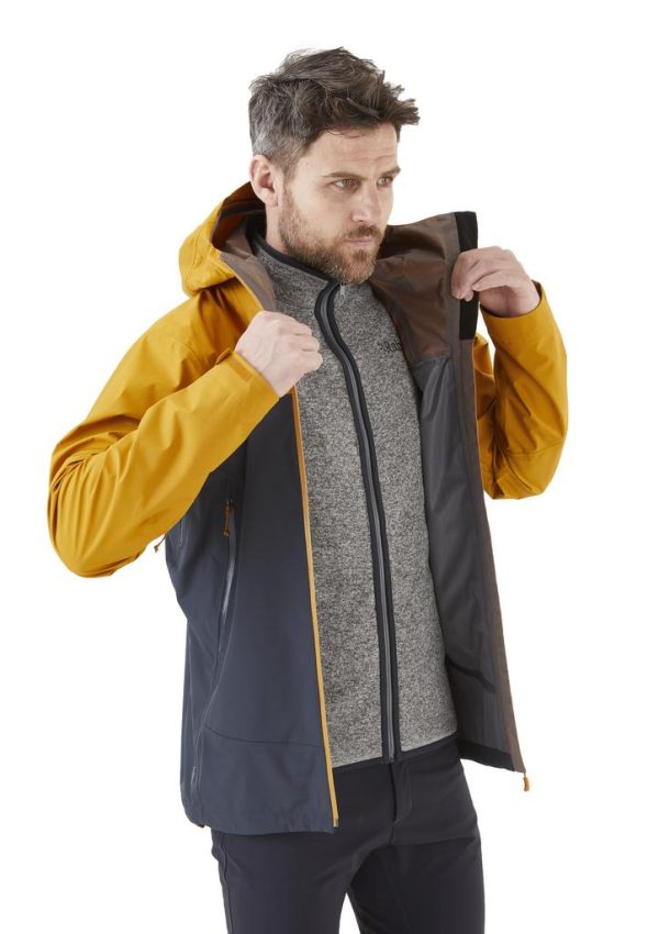 Rab_Arc_Eco_Jacket_DarkButternut_Beluga_on_model_01