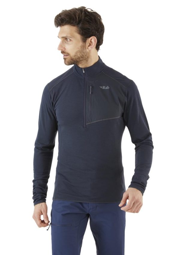 Lehká, univerzální mikina Rab Syncrino Light Fleece Pull-On