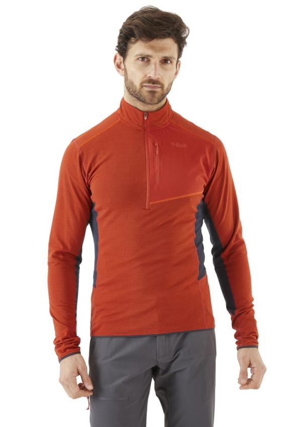 Lehká, univerzální mikina Rab Syncrino Light Fleece Pull-On
