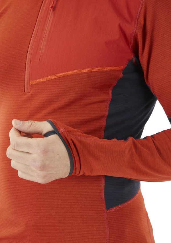 Lehká, univerzální mikina Rab Syncrino Light Fleece Pull-On
