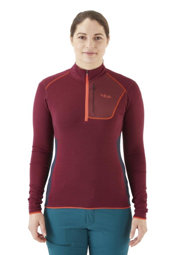 Lehká, univerzální mikina Rab Syncrino Light Fleece Pull-On