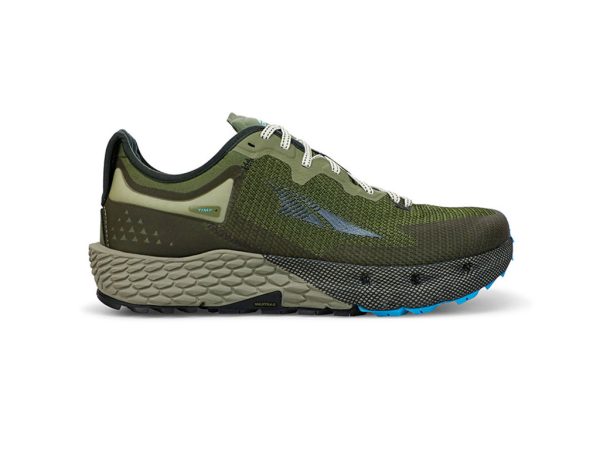 Zelené, běžecké, pánské boty Altra Timp 4