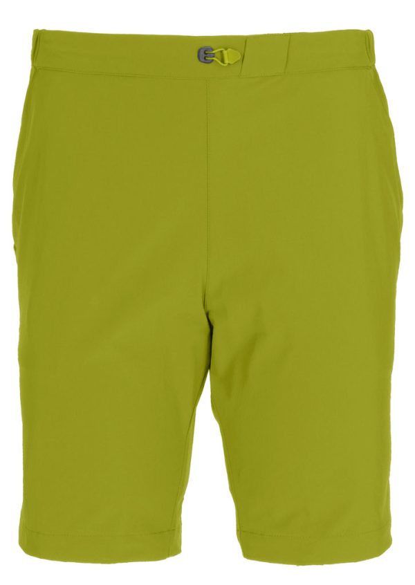 Zelené ultralehké pánské šortky pro běh a turistiku
