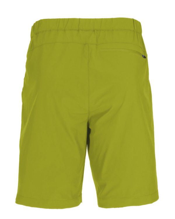 Zelené ultralehké pánské šortky pro běh a turistiku