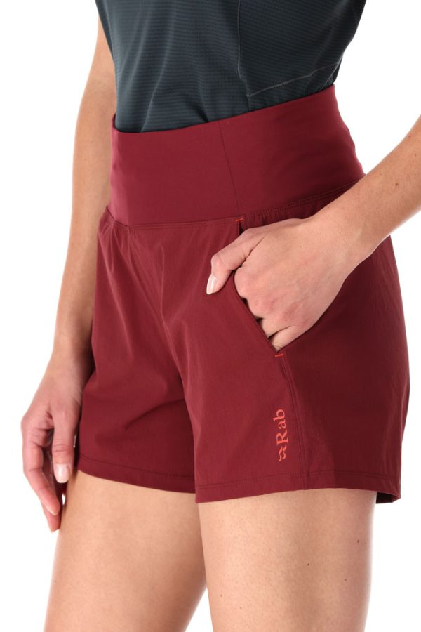 Dámské šortky Rab Momentum Shorts Deepheather