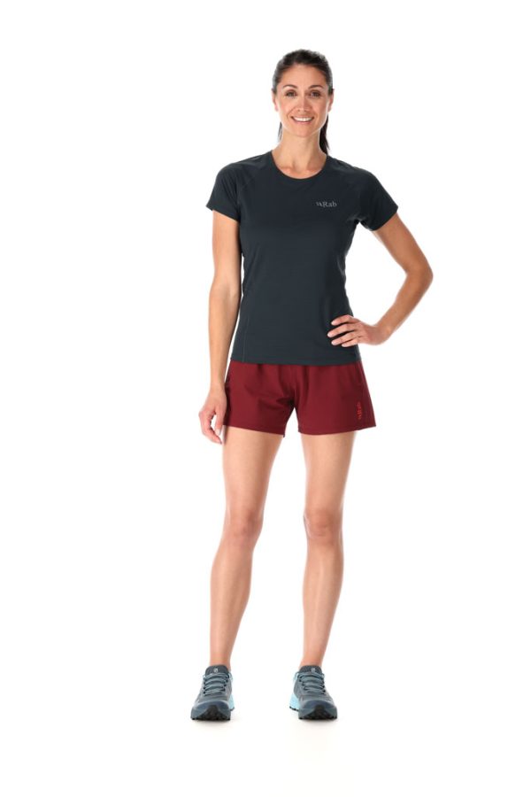 Dámské šortky Rab Momentum Shorts Deepheather