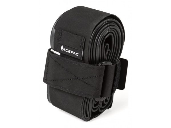 Acepac Tube Wrap je minimalistický popruh pro náhradní duši a nejnutnější vybavení na cyklistiku nebo jako doplněk k bikepackingovým brašnám.
