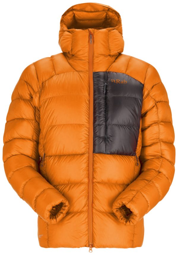 Ultralehká péřová oranžová bunda Rab Mythic Ultra Jacket