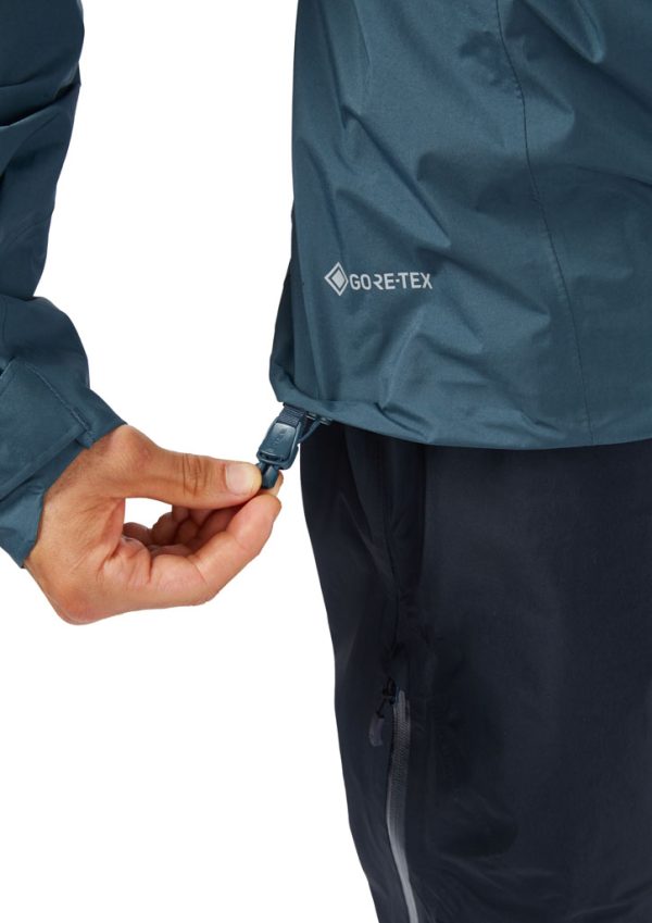 Rab Latok Gore-Tex Paclite Plus je ultralehká, nepromokavá záložní bunda ze špičkového materiálu 13D GORE-TEX PACLITE® Plus pro všechny horaly a horolezce.