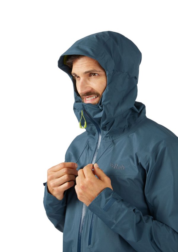 Rab Latok Gore-Tex Paclite Plus je ultralehká, nepromokavá záložní bunda ze špičkového materiálu 13D GORE-TEX PACLITE® Plus pro všechny horaly a horolezce.