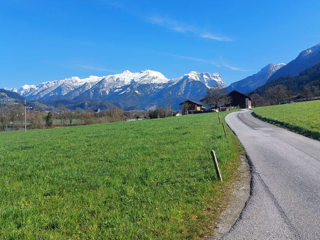 Cyklostezska Alpe Adria vedoucí od Alp k Jadranskému moři