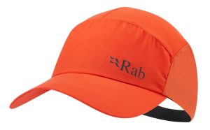 Rab Talus Cap je Ultralehká, běžecká čepice určena pro všechny skyrunnery jako ochrana proti intezivnímu horskému sluníčku vyrobena z rychlosajících a prodyšných tkanin.