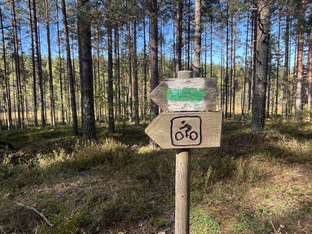 Estonia trail marking Peraküla-Aegviidu-Ähijärve